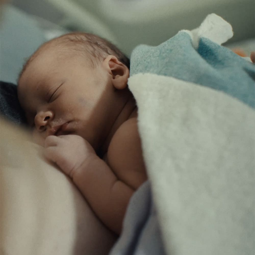Cuddling Baby